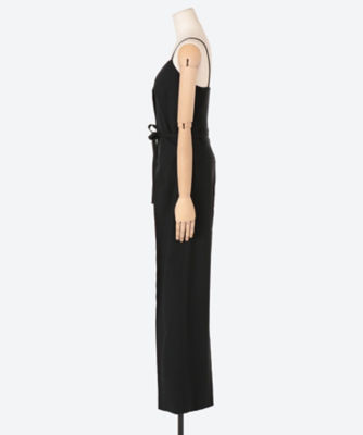 Reine slip jumpsuit BK | AKIRANAKA (Women 