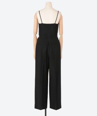 Reine slip jumpsuit BK | AKIRANAKA (Women 