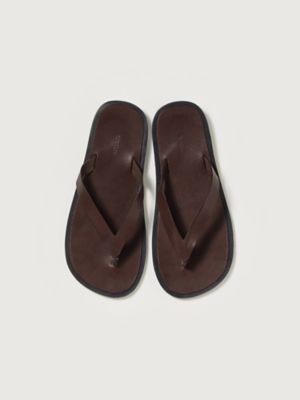 ＜AURALEE (Women)＞ＬＥＡＴＨＥＲ　ＢＥＬＴ　ＳＡＮＤＡＬＳ　Ａ２４ＳＳ０２ＱＤ－Ｗ