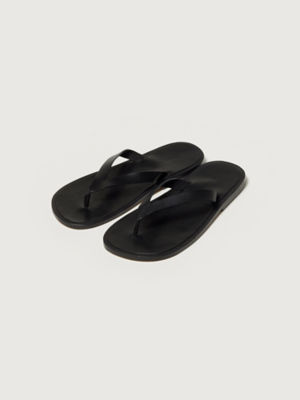 LEATHER BELT SANDALS A24SS02QD
