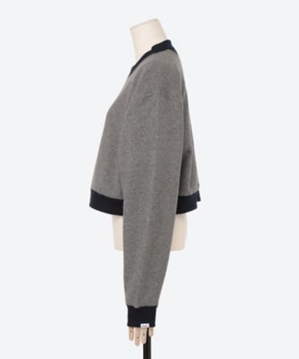 CROPPED SWEAT SHIRT | HYKE (Women)/ハイク