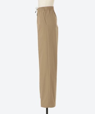 HYKE ハイク TASLAN WIDE LEG PANTS ベージュ