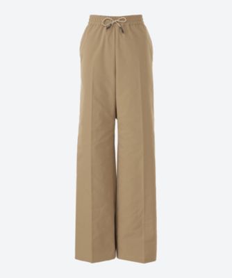 TASLAN WIDE LEG PANTS | HYKE (Women)/ハイク  