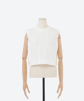 CROPPED TOP SWEATER | HYKE (Women)/ハイク