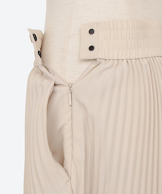 TAFFETA PLEATED SKIRT | HYKE (Women TAFFETA PLEATED SKIRT | HYKE (Women