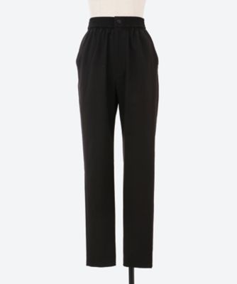 ＜三越伊勢丹/公式＞ HYKE (Women)/ハイク STRETCH TAPERED PANTS 01BLACK パンツ・ズボン【三越伊勢丹/公式】