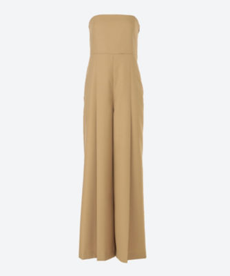 美品 HYKE DOESKIN STRAPLESS JUMPSUIT DOESKIN STRAPLESS JUMPSUIT | HYKE