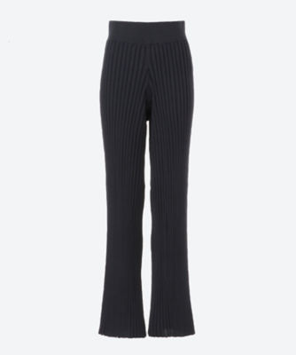 ＜HYKE (Women)＞ＷＩＤＥ　ＲＩＢＢＥＤ　ＳＷＥＡＴＥＲ　ＰＡＮＴＳ