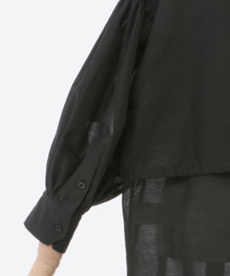 人気完売品☆HYKE GATHERED BALLOON SLEEVE DRESS HYKE【ハイク】C/L BALLOON SLEEVE DRESS (16204) | glamour online