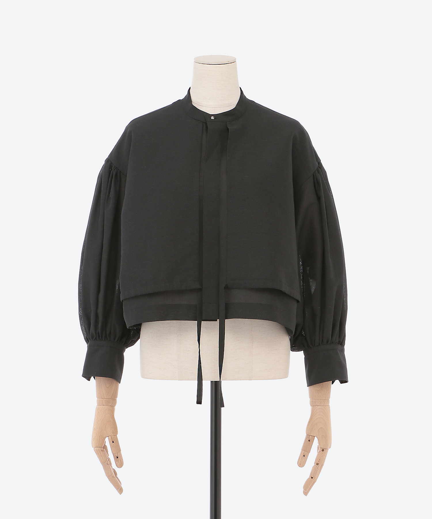 C/L BALLOON SLEEVE BLOUSE | HYKE C/L BALLOON SLEEVE BLOUSE | HYKE