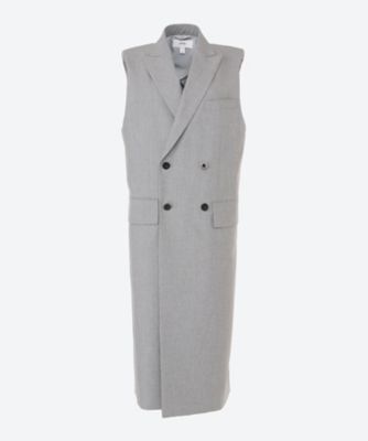 ＜HYKE (Women)＞ＳＴＲＥＴＣＨ　ＤＯＵＢＬＥ－ＢＲＥＡＳＴＥＤ　ＳＬＥＥＶＥＬＥＳＳ　ＢＬＡＺＥＲ