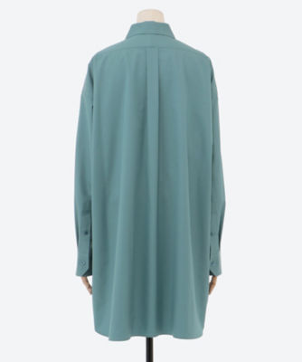 【green】 グリーン 現HYKE シャツ 日本製 X260 TA／P CROPPED SHIRT 25SS／15244