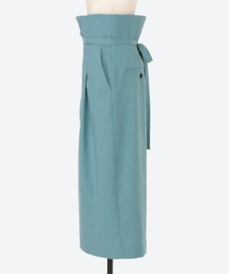 HYKE コットン ストレッチ イージースカート （イージーケア』YURI  