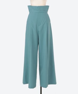WEATHER HIGHT－WAISTED PANTS | HYKE (Women 