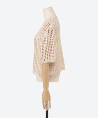 ＣＲＯＣＨＥＴＥＤ　ＣＲＯＰＰＥＤ　ＳＨＯＲＴ－ＳＬＶ　ＳＷＥＡＴＥＲ