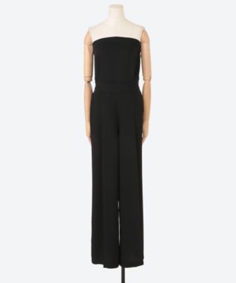 SATIN STRAPLESS JUMPSUIT | HYKE (Women