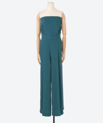 SATIN STRAPLESS JUMPSUIT | HYKE (Women