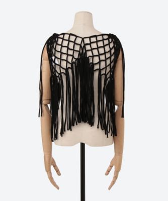 ROPE NET CROPPED TOP | HYKE (Women)/ハイク | 三越