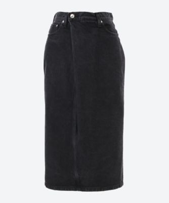 ＜HYKE (Women)＞ＴＷＩＬＬ　ＭＩＤＩ　ＳＫＩＲＴ