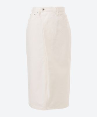 ＜HYKE (Women)＞ＴＷＩＬＬ　ＭＩＤＩ　ＳＫＩＲＴ