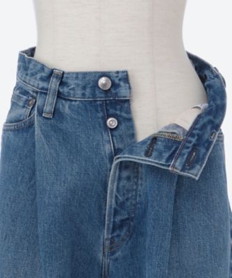 1 HYKE DENIM WIDE LEG JEANS ハイク ワイドデニム - メルカリ