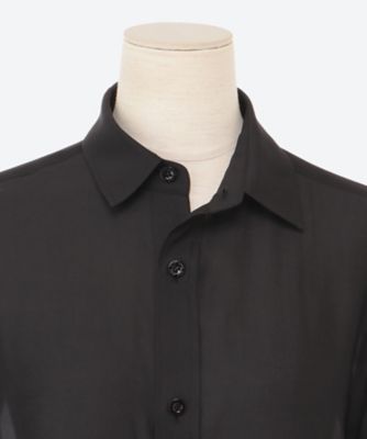 SHEER TWILL BELL－SLEEVE SHIRT