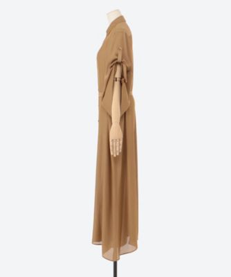 新品未使用　My Shawty bell sleeve dress フリーサイズ POTTERY SHORT BELL SLEEVE FLARE