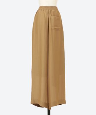 ©️©️　HYKE / TWILL WIDE LEG PANTS SHEER TWILL WIDE LEG PANTS | HYKE