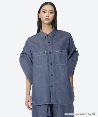 ＣＨＡＭＢＲＡＹ ＢＥＬＬ―ＳＬＥＥＶＥ ＳＨＩＲＴ | ファッション ...