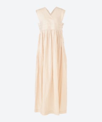 ＜HYKE (Women)＞ＬＩＮＥＮ　ＭＡＸＩ　ＤＲＥＳＳ