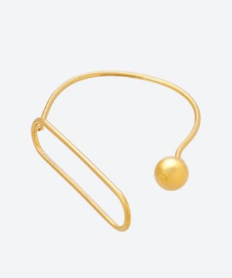 【国内買付】HYKE OVAL BANGLE 19317 バングル ブレスレット HYKE] オーバル バングル OVAL BANGLE 19317 – TIME AFTER TIME