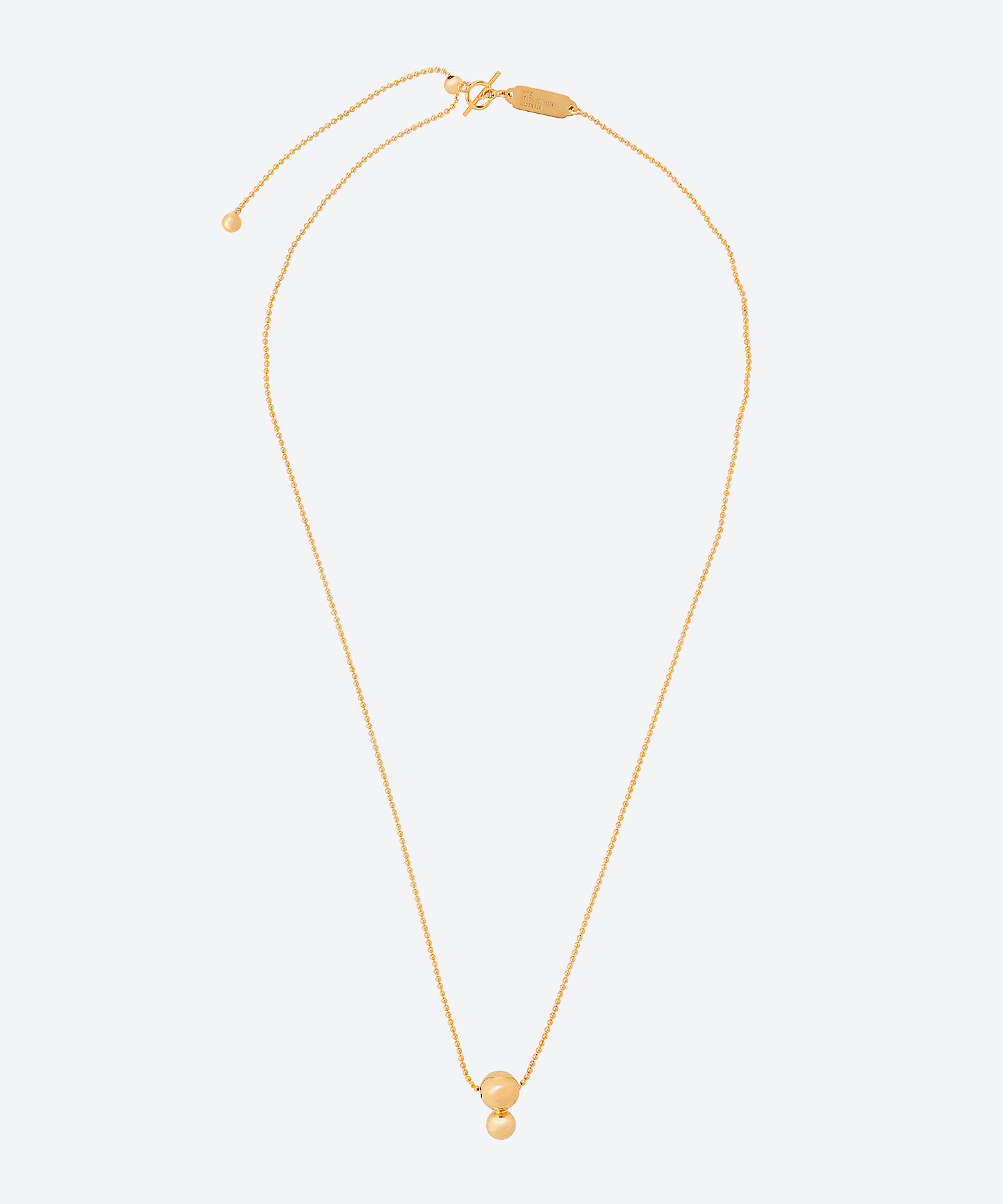 BALL CHAIN NECKLACE | HYKE (Women)/ハイク BALL CHAIN NECKLACE | HYKE (Women)/ハイク