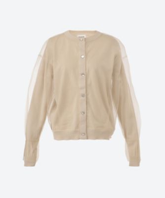 chikakisada チュール　カーディガン　sacai チカキサダ カーディガン | Chika Kisada (Women)/チカ キサダ | 三越伊勢丹