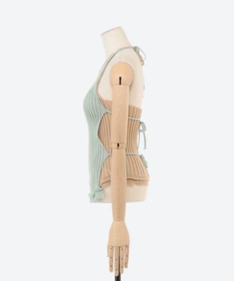 専用 AKANE UTUNOMIYA Vネックジップ付きプル トップス | AKANE UTSUNOMIYA (Women)/アカネ ウツノミヤ | 三越伊勢丹