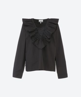 ＜GANNI (Women/大きいサイズ）＞ブラウス