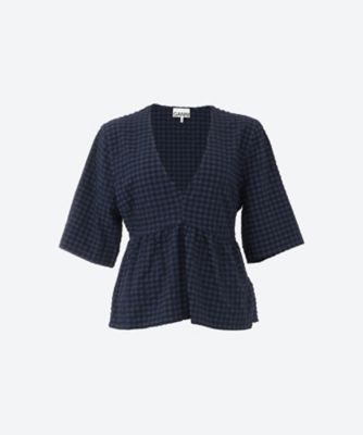 ＜GANNI (Women/大きいサイズ）＞ブラウス