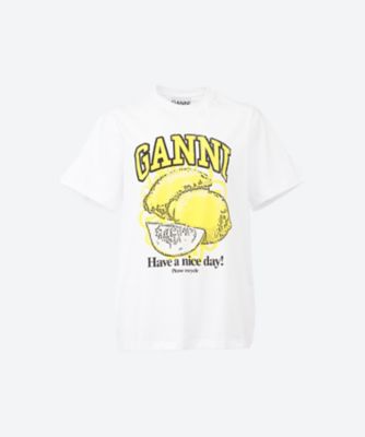 ＜GANNI (Women/大きいサイズ）＞カットソー