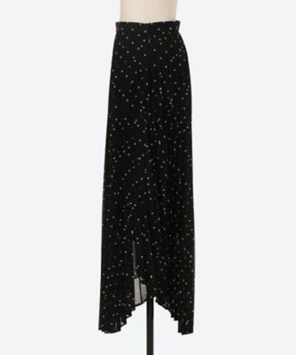 tarohoriuchiタロウホリウチチェックスカートサスペンダーアシンメトリー TARO HORIUCHI】カットアウトプリーツスカート Cutout Pleats