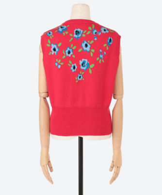 Molly Goddard ジャガーニット ベスト 販売 中古・古着通販】MOLLY