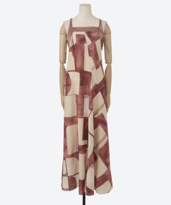 ROMANO ドレス ベロアモール総レースドレス(モーヴ)CR1-389MOV-M | OTONA DRESS