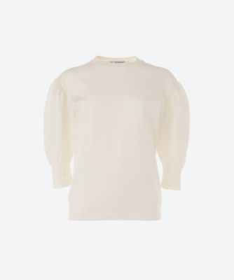 ＜leur logette (Women)＞Ｐｉｍａ　ｃｏｔｔｏｎ　ｔｏｐ