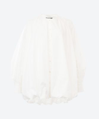 ＜DAWEI (Women)＞ノーカラーシャツ