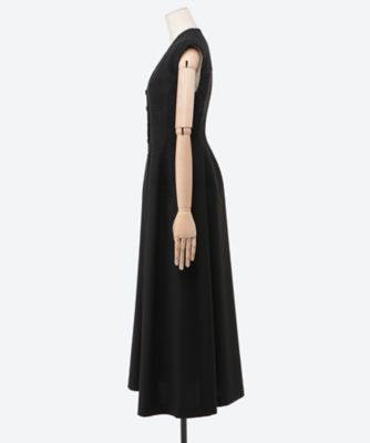 Ilsa sleeveless dress BK | AKIRANAKA