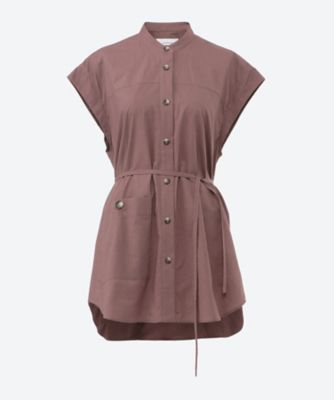 ＜AKIRANAKA (Women)＞Ｒｏｓｉｅ　ｓｌｅｅｖｅｌｅｓｓ　ｓｈｉｒｔ　ＰＵ