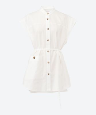 ＜AKIRANAKA (Women)＞Ｒｏｓｉｅ　ｓｌｅｅｖｅｌｅｓｓ　ｓｈｉｒｔ　ＷＨ