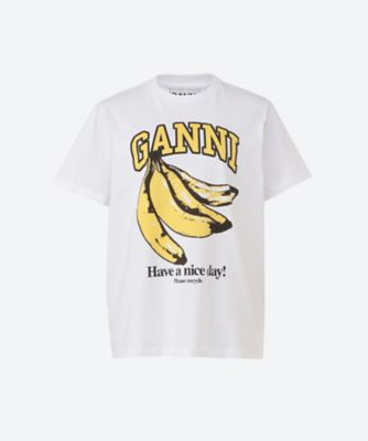 GANNI (Women/大きいサイズ）/ガニー Ｔシャツ