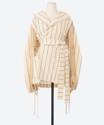 NO COLLAR ORIGAMI JACKET