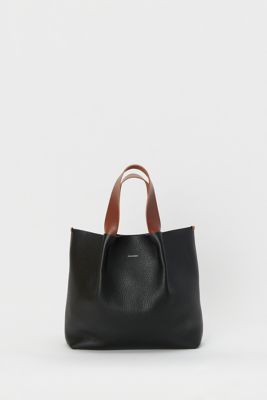 未使用級✨ HenderScheme フリンジミニバッグ レザー シボ革 黒 未使用 