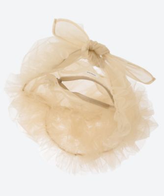 chikakisada✴︎チカキサダ✴︎フリルショルダーバッグ Chika Kisada Tulle Frill Bag - Altamira