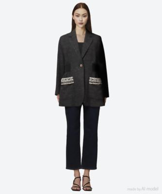wool linen jacket | leur logette (Women)/ルール
